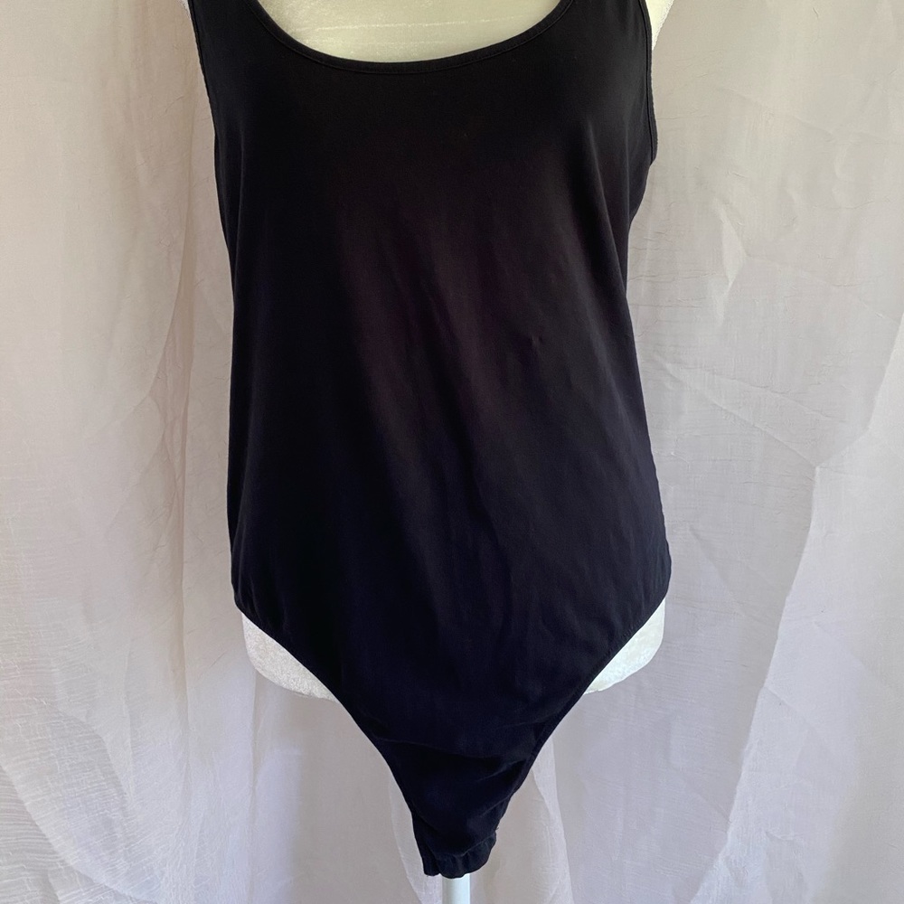Black Tank Bodysuit